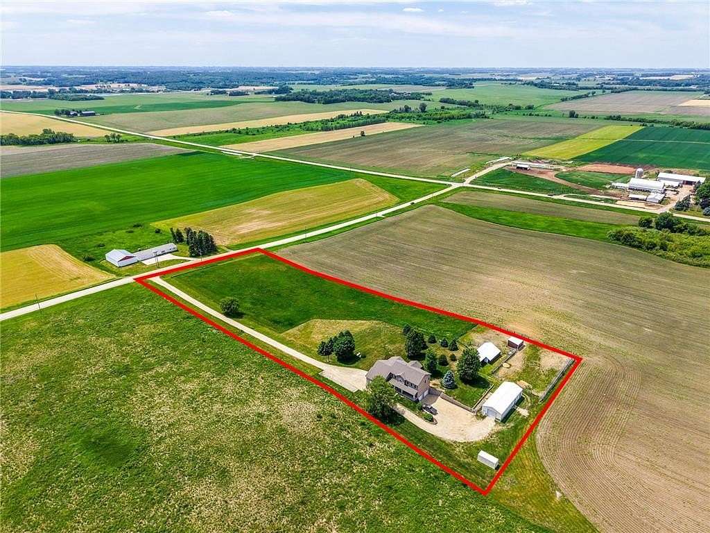 4.8 Acres of Land with Home for Sale in Salem Township, Minnesota