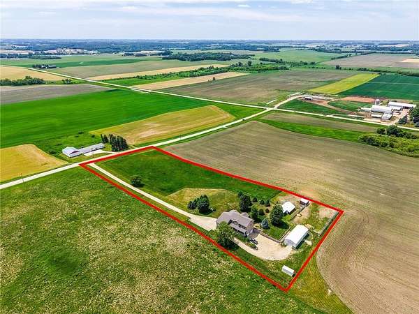 4.8 Acres of Land with Home for Sale in Salem Township, Minnesota