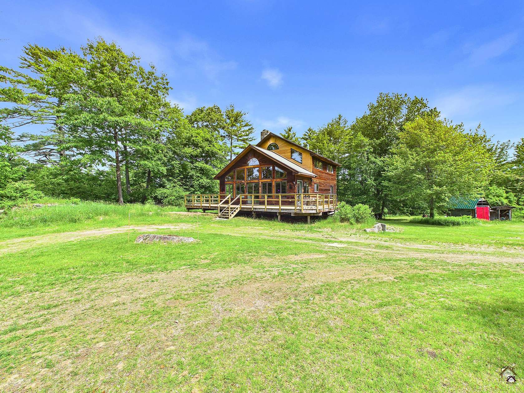 5 Acres of Land with Home for Sale in Wayne, Maine