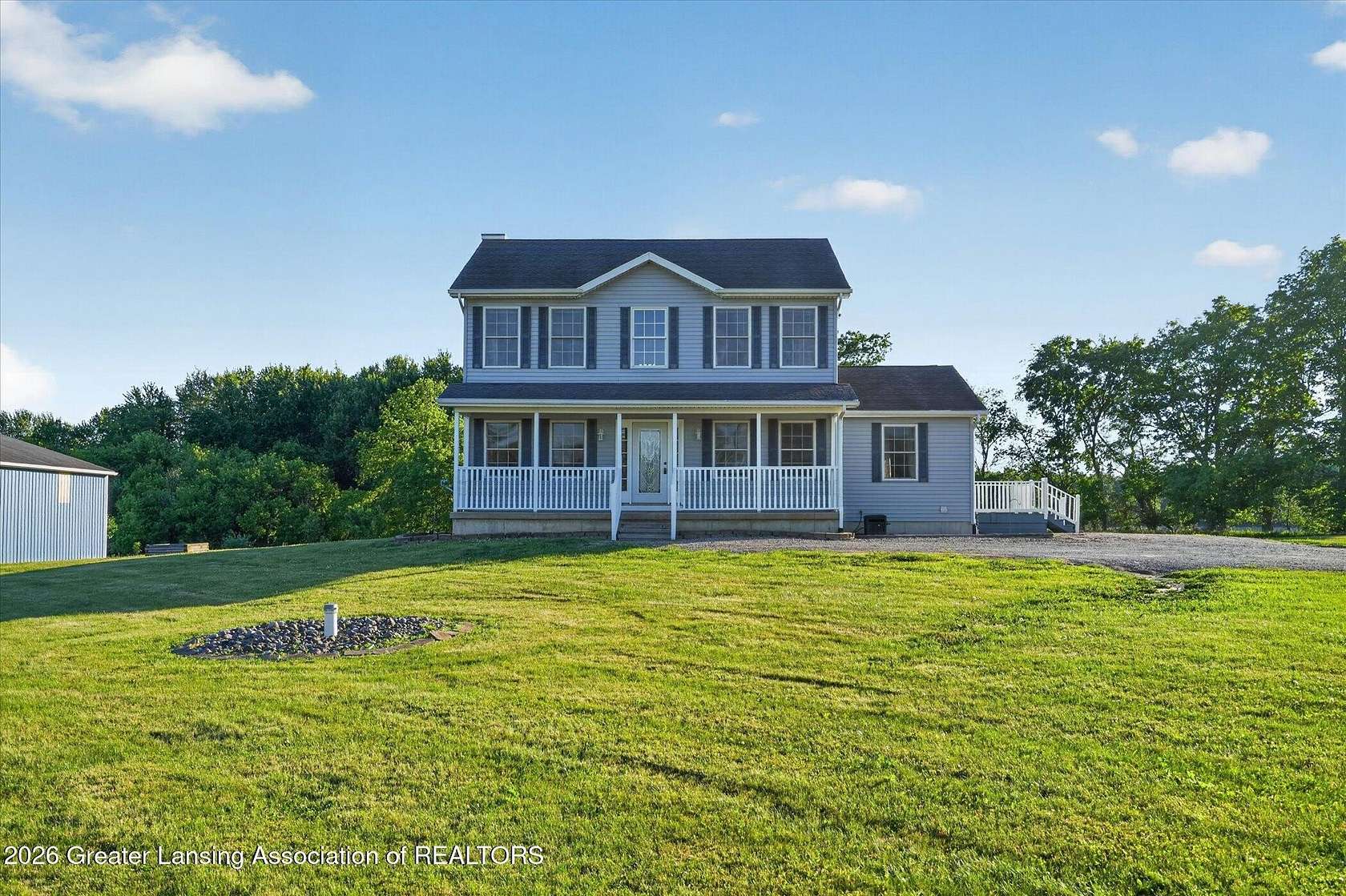 4.15 Acres of Land with Home for Sale in Eaton Rapids, Michigan