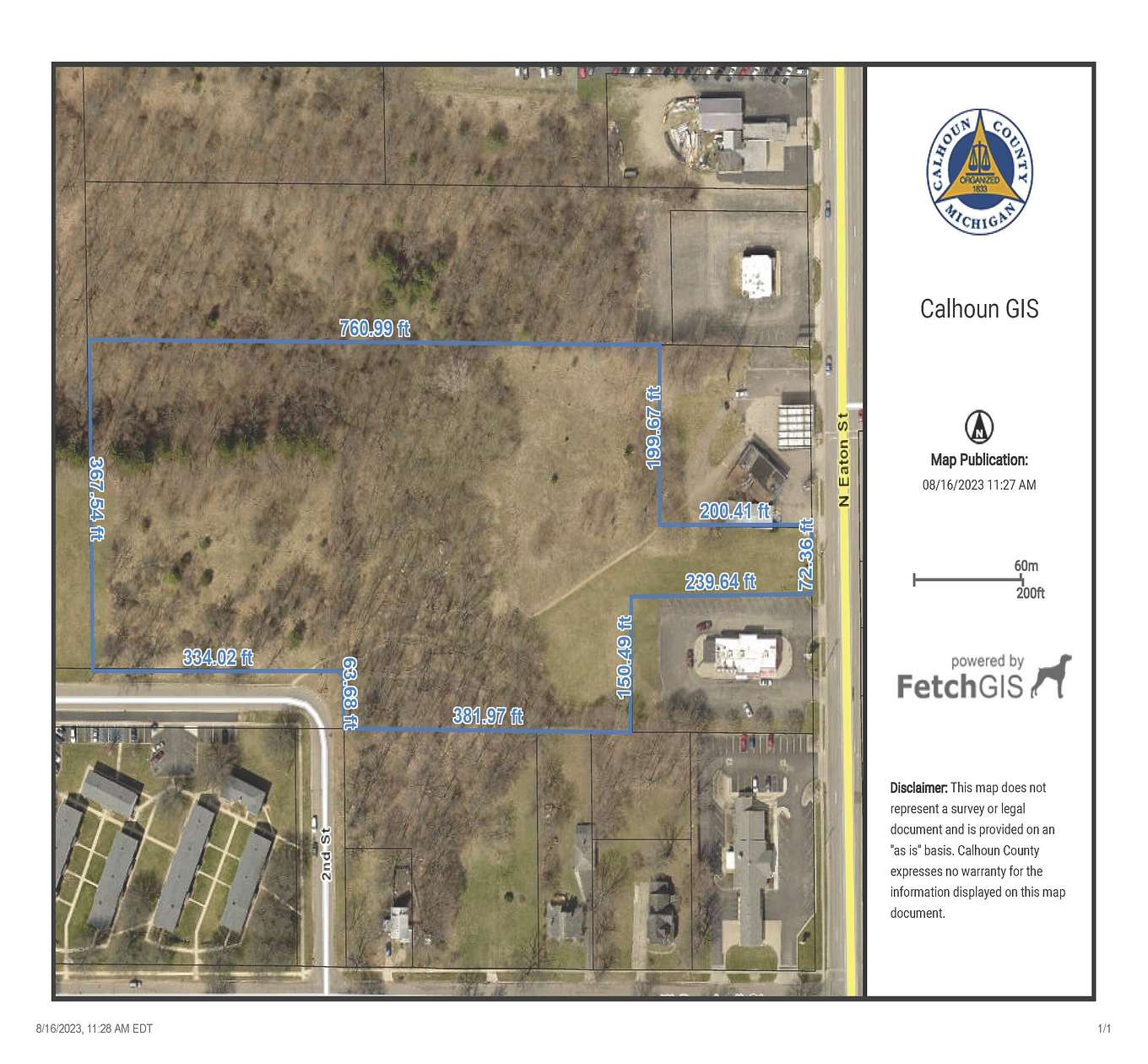 6.9 Acres of Mixed-Use Land for Sale in Albion, Michigan