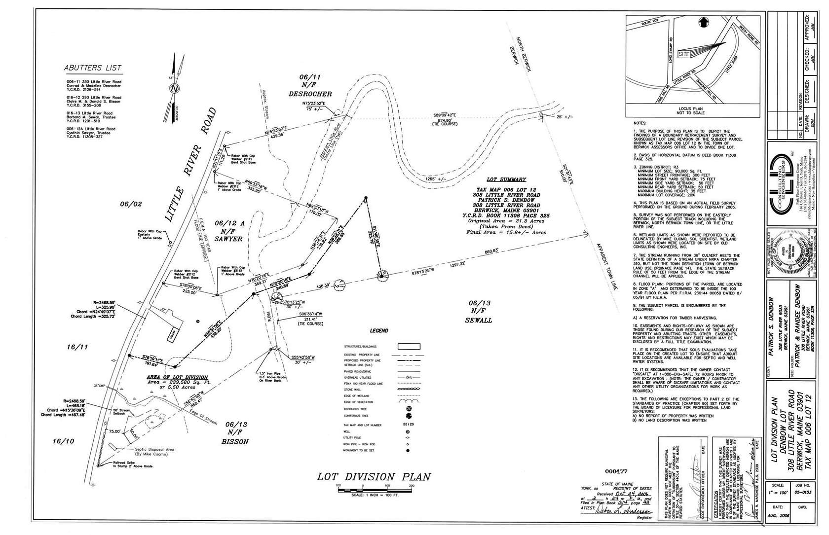 5.5 Acres of Residential Land for Sale in Berwick, Maine