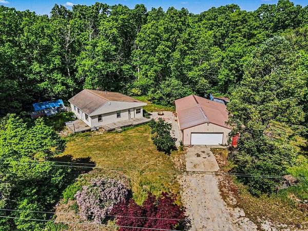 5.1 Acres of Land with Home for Sale in Montague, Michigan