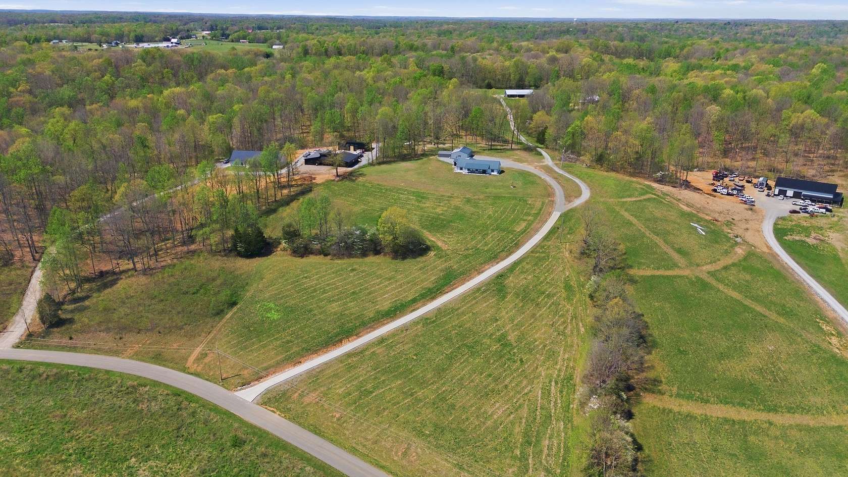 10 Acres of Land with Home for Sale in Vanleer, Tennessee