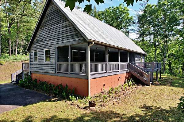 9.42 Acres of Land with Home for Sale in Clayton, Georgia