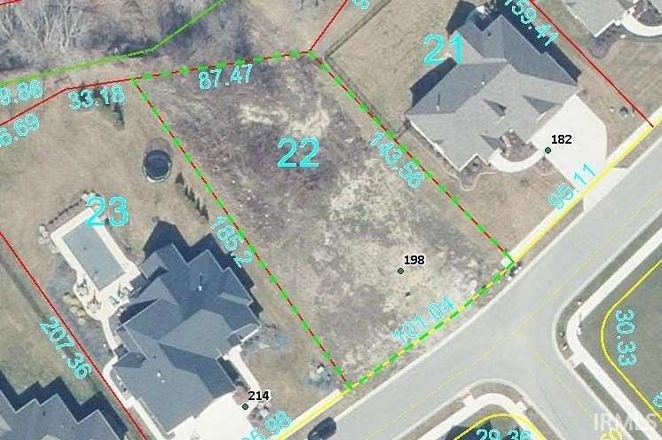 0.36 Acres of Residential Land for Sale in Huntertown, Indiana