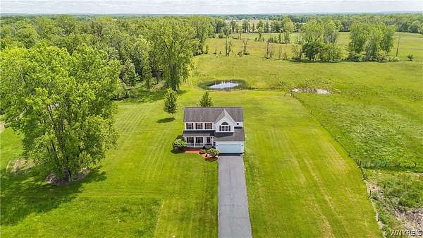 8.7 Acres of Land with Home for Sale in Alden, New York