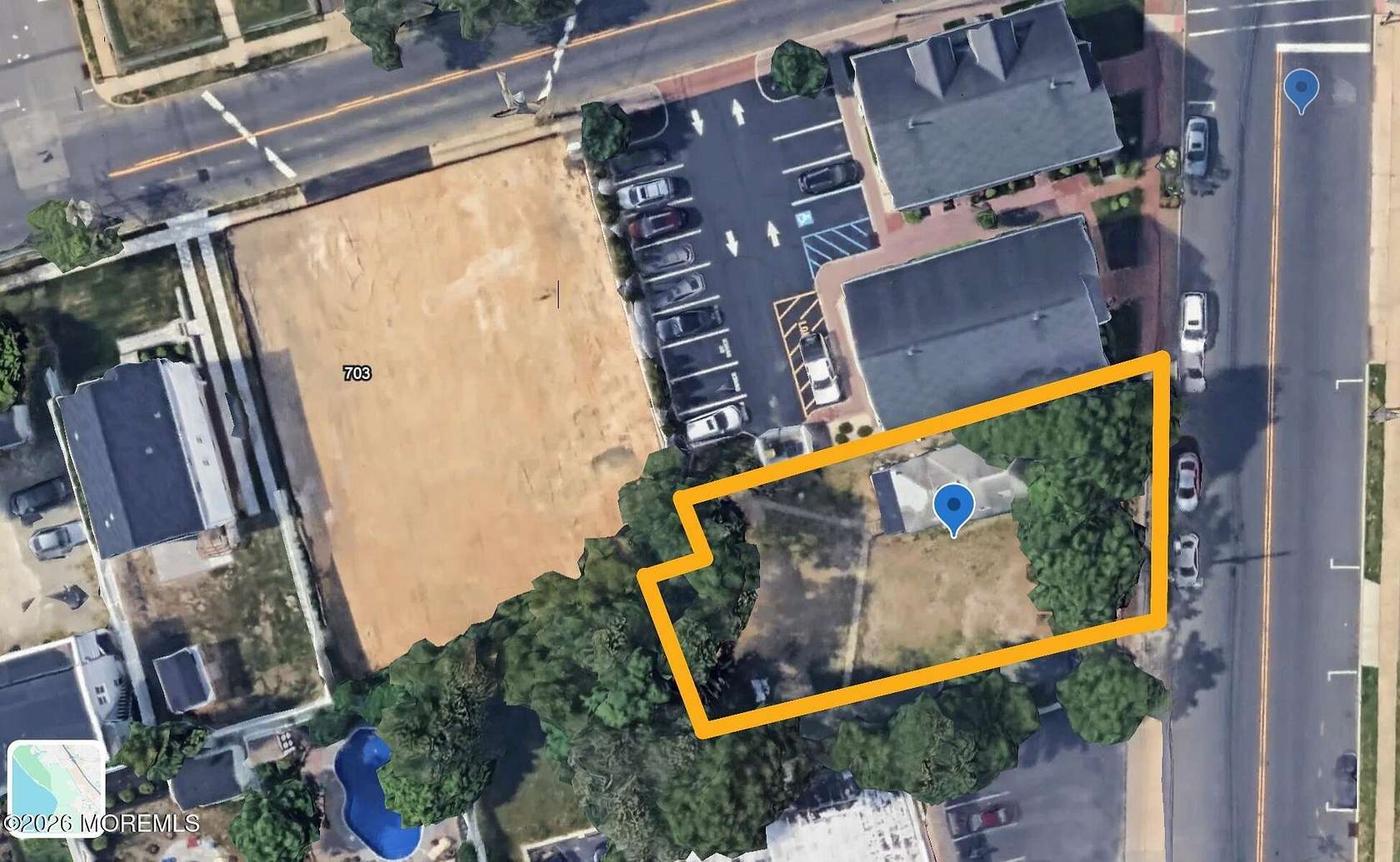 0.06 Acres of Commercial Land for Sale in Belmar, New Jersey