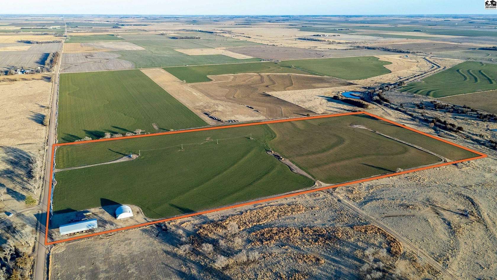 40.8 Acres of Agricultural Land for Sale in Ellinwood, Kansas