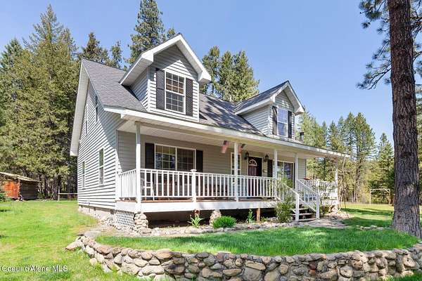 5.8 Acres of Land with Home for Sale in Blanchard, Idaho