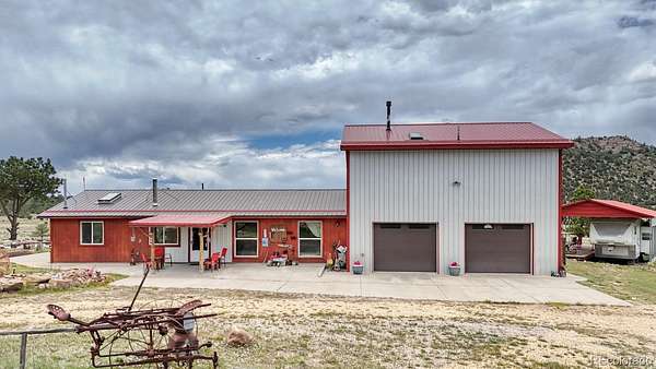 9.25 Acres of Land with Home for Sale in Westcliffe, Colorado