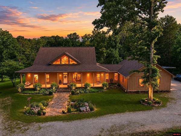 4.46 Acres of Land with Home for Sale in Norfork, Arkansas