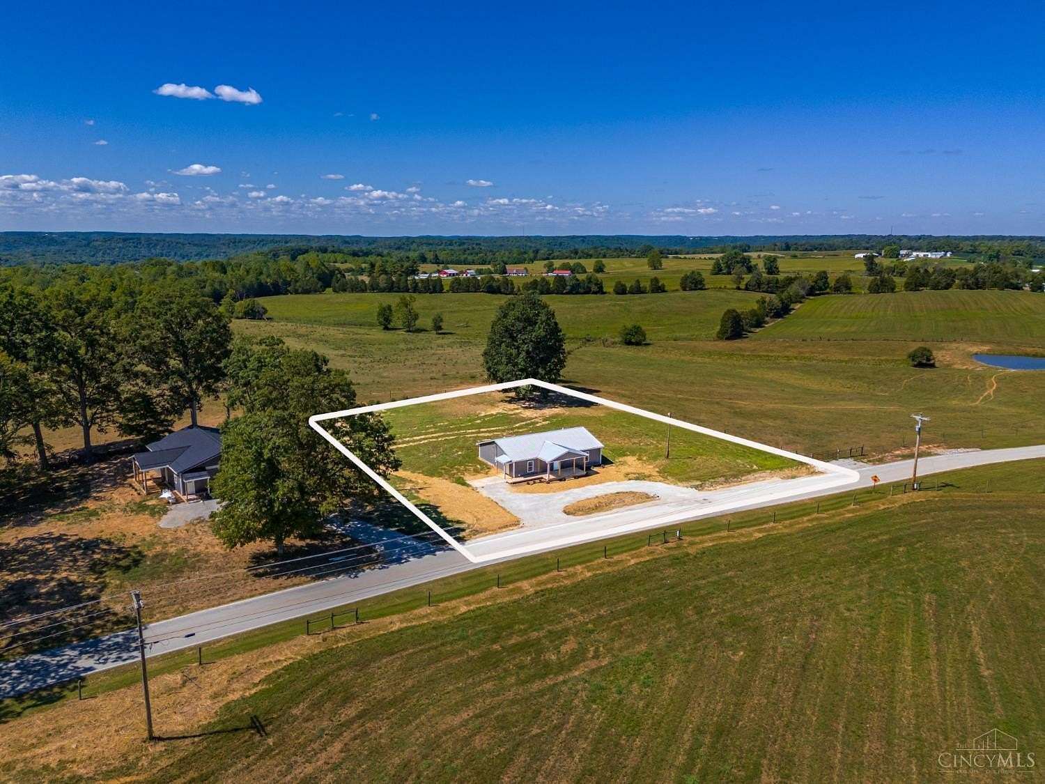 1.76 Acres of Land with Home for Sale in Blue Creek, Ohio