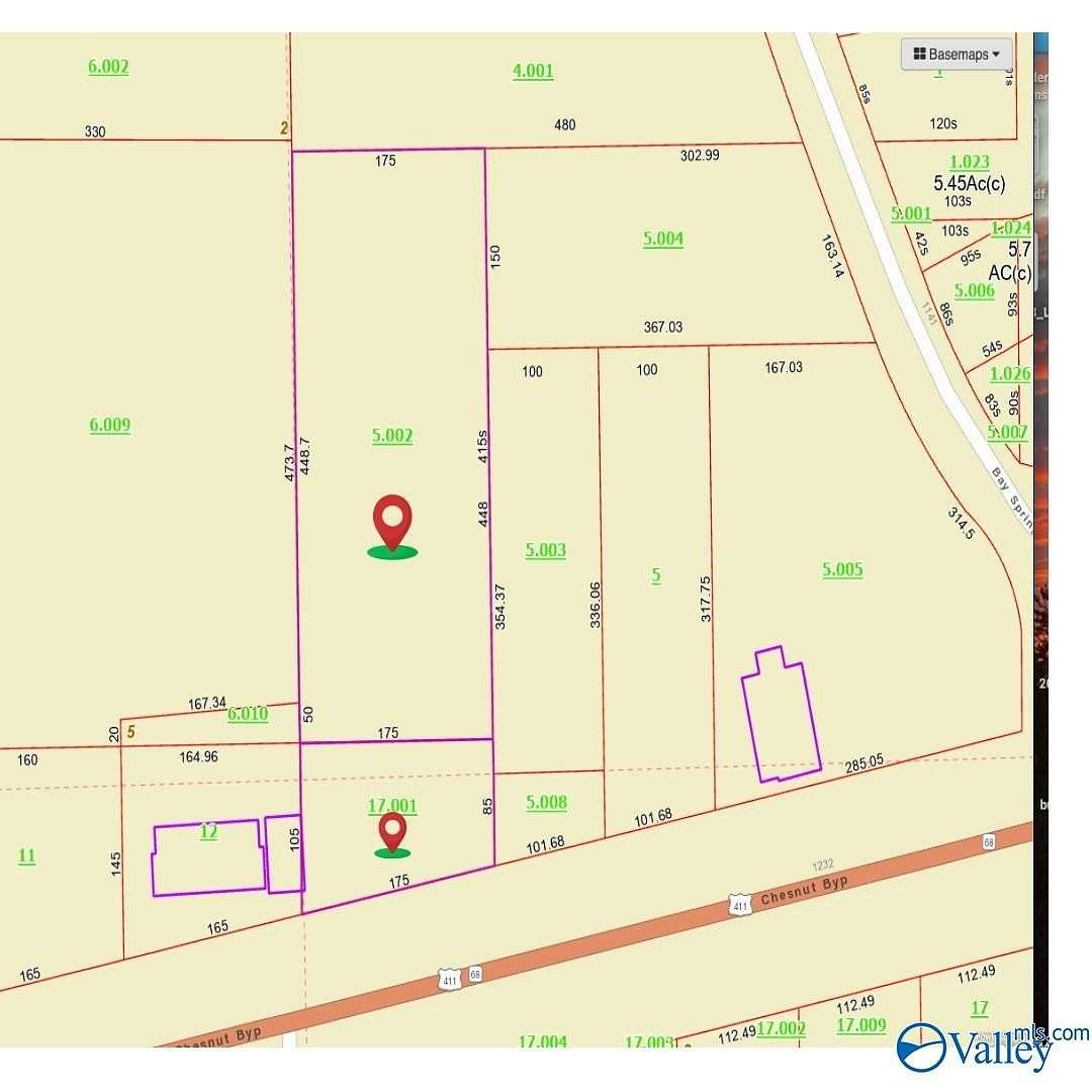 2.1 Acres of Commercial Land for Sale in Centre, Alabama