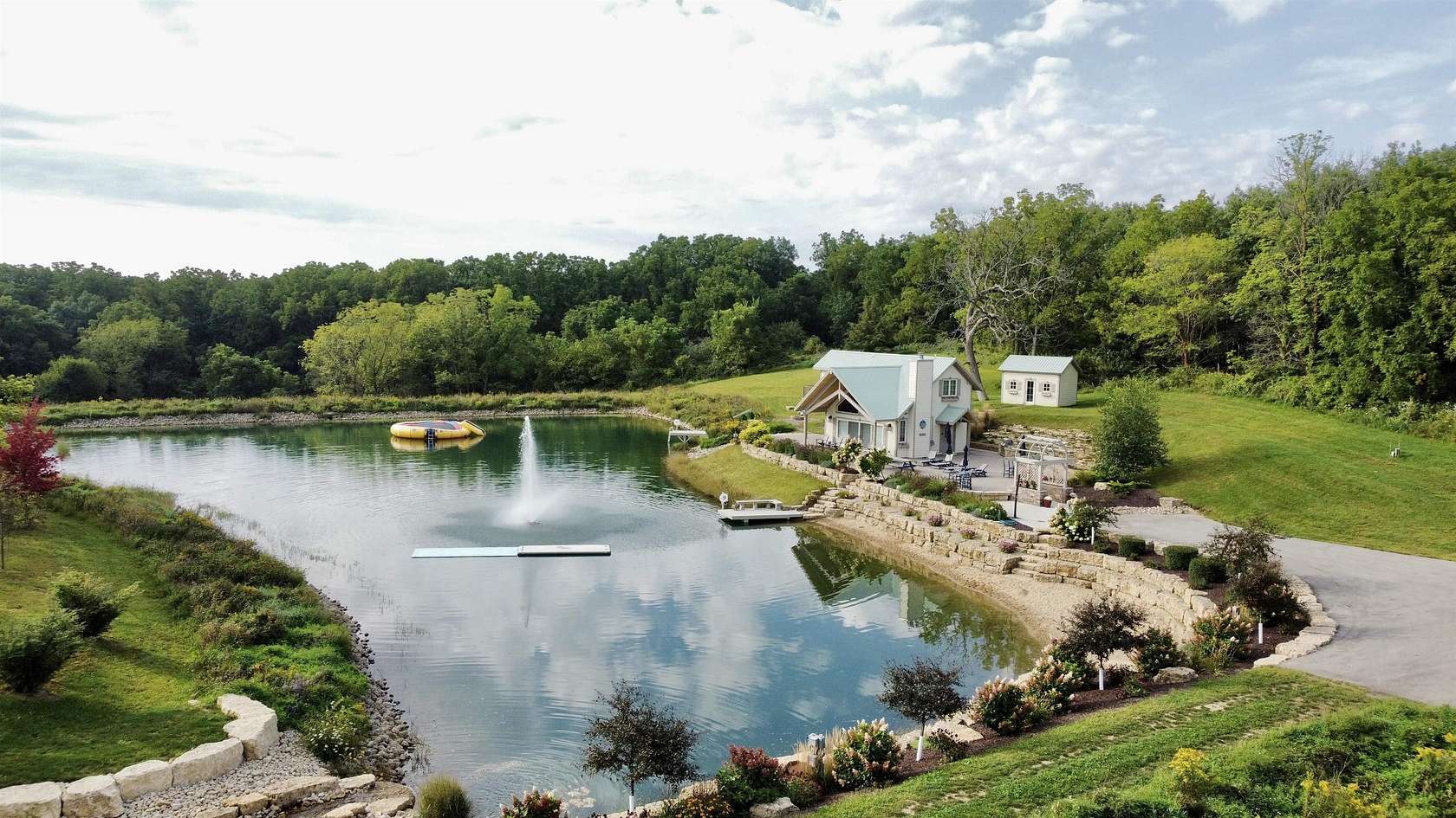 47 Acres of Land with Home for Sale in Elizabeth, Illinois