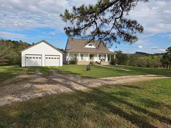 60 Acres of Land with Home for Sale in Mount Pleasant, Arkansas