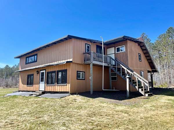 10 Acres of Recreational Land with Home for Sale in Loretta, Wisconsin