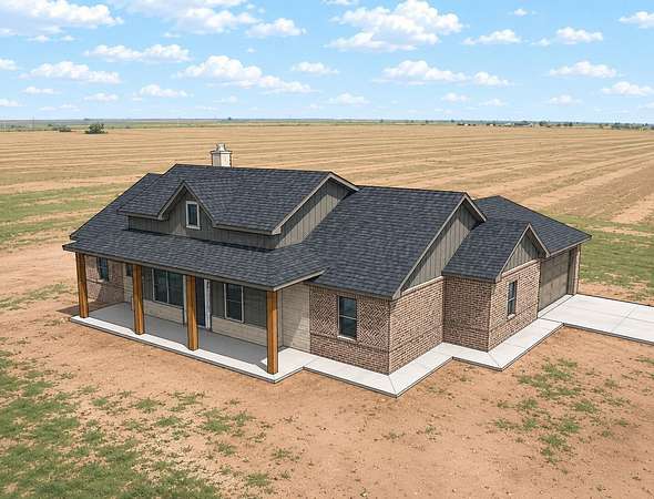10 Acres of Land with Home for Sale in Canyon, Texas