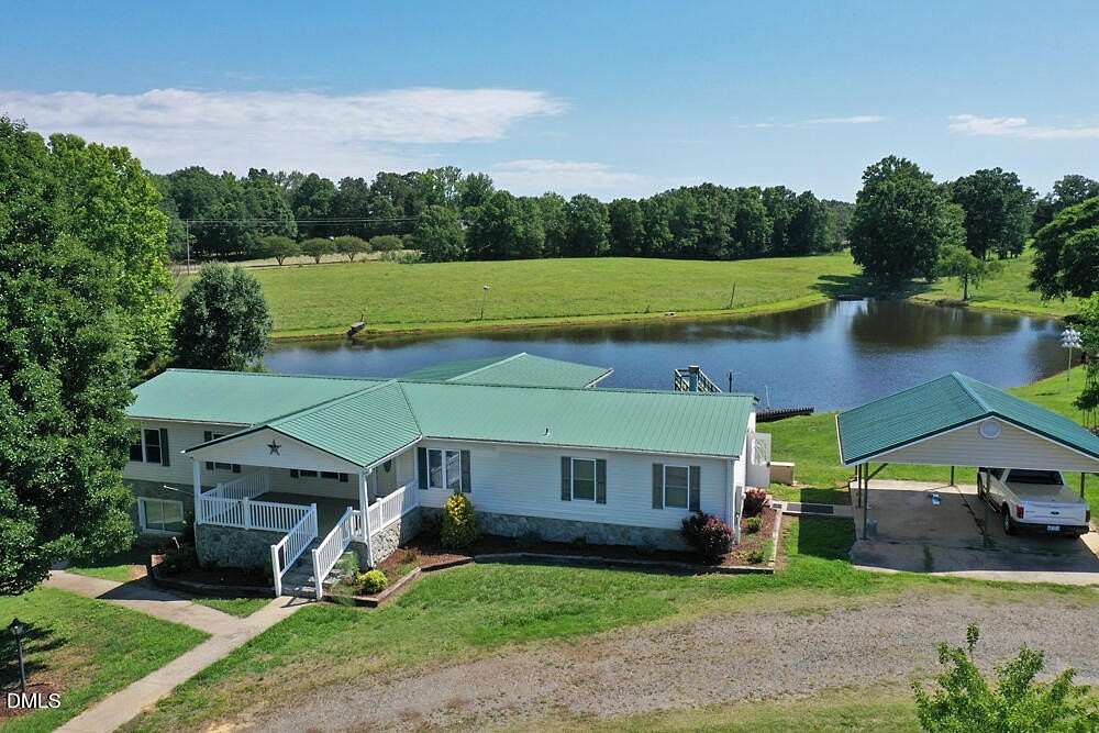 37.7 Acres of Agricultural Land with Home for Sale in Bullock, North Carolina