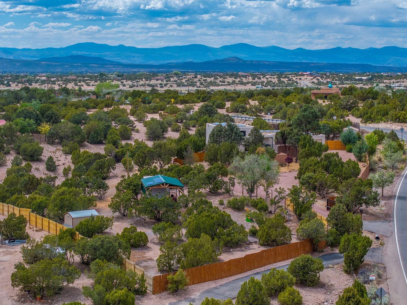 3 Acres of Land with Home for Sale in Santa Fe, New Mexico