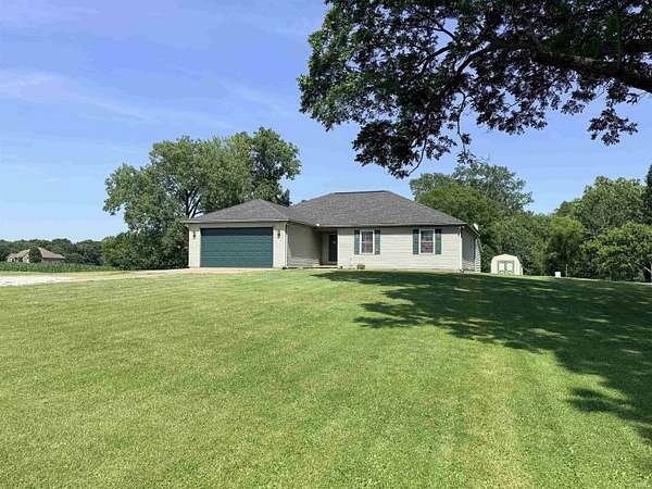 10 Acres of Land with Home for Sale in Newburgh, Indiana