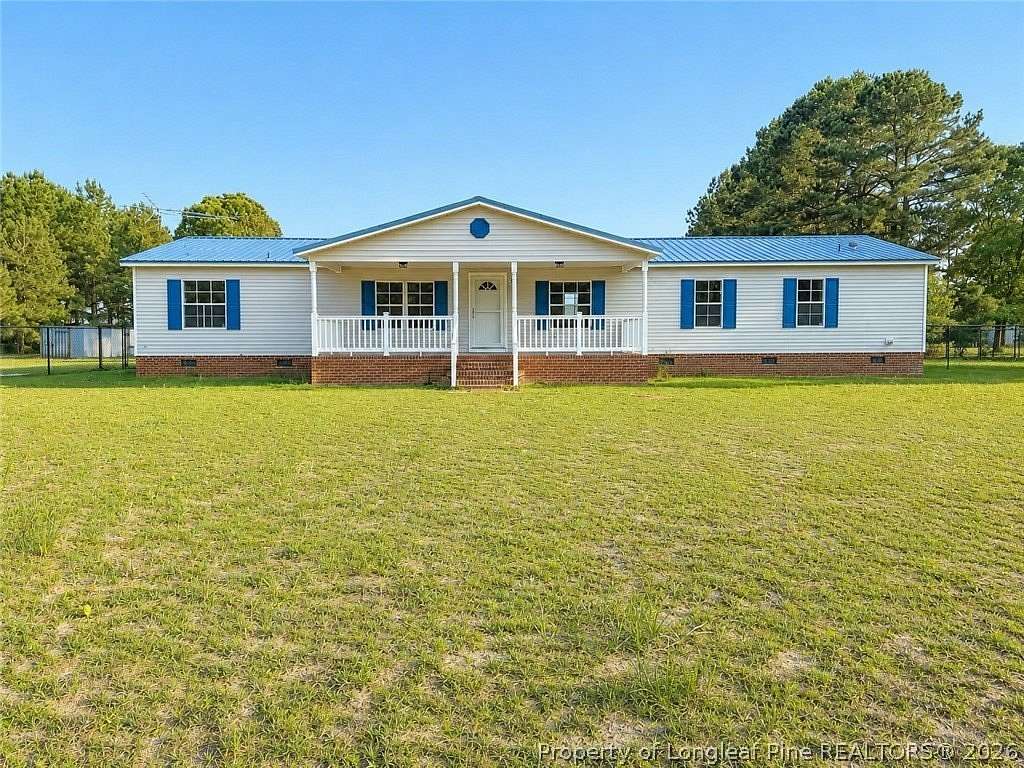 5.3 Acres of Land with Home for Sale in Fayetteville, North Carolina