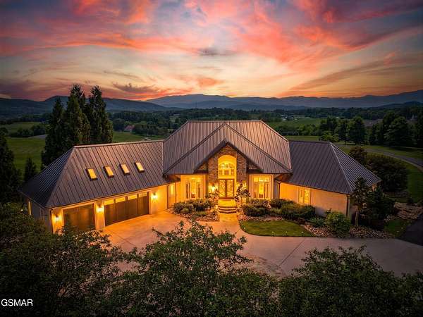 28.7 Acres of Land with Home for Sale in Sevierville, Tennessee