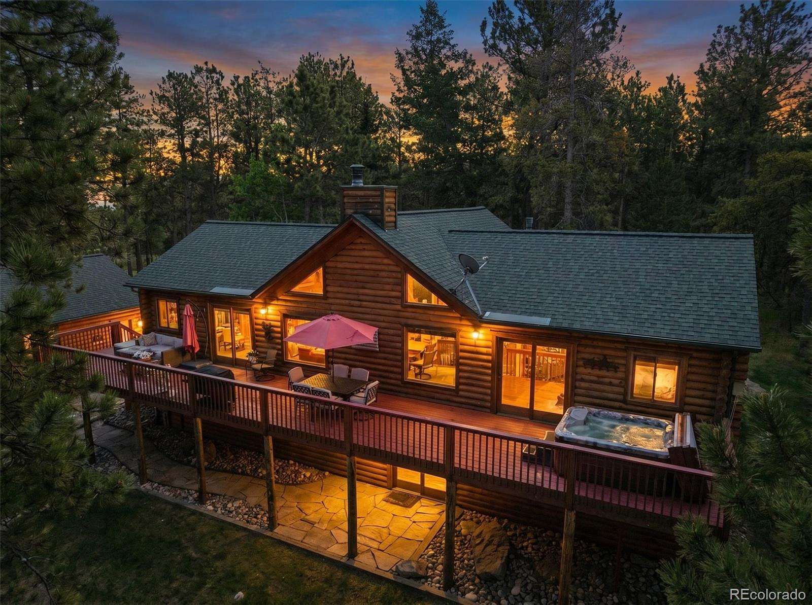 9.8 Acres of Land with Home for Sale in Conifer, Colorado