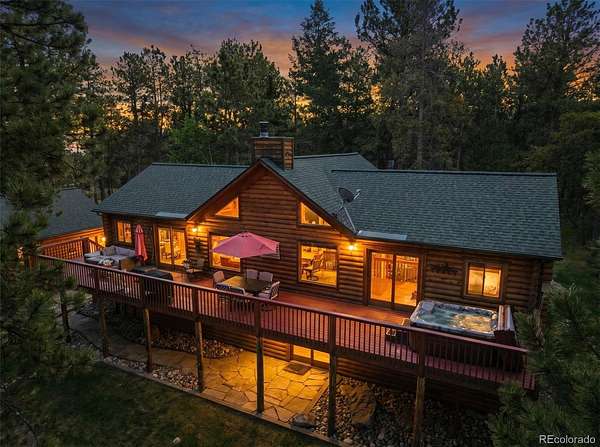 9.8 Acres of Land with Home for Sale in Conifer, Colorado