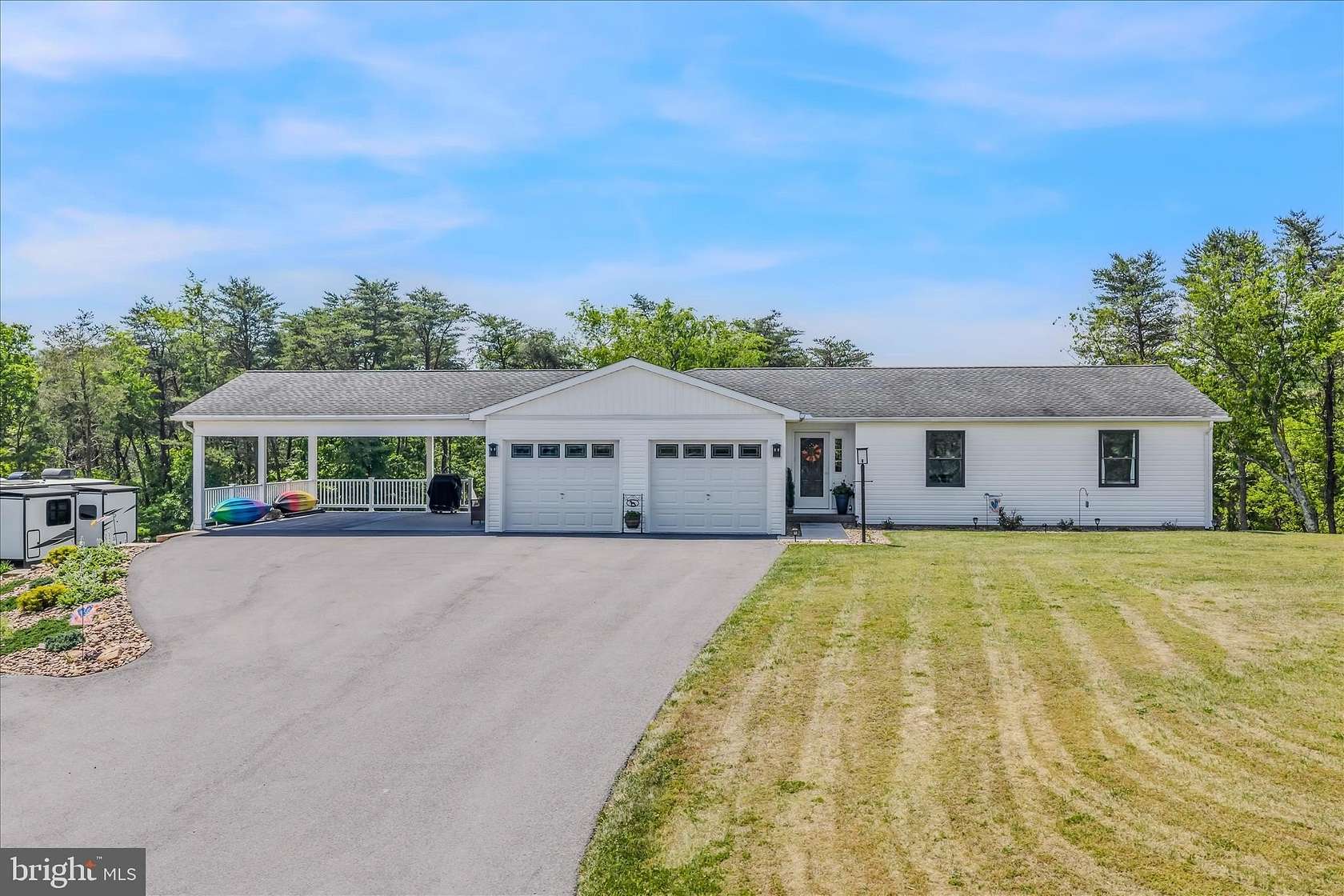 3.38 Acres of Land with Home for Sale in Berkeley Springs, West Virginia