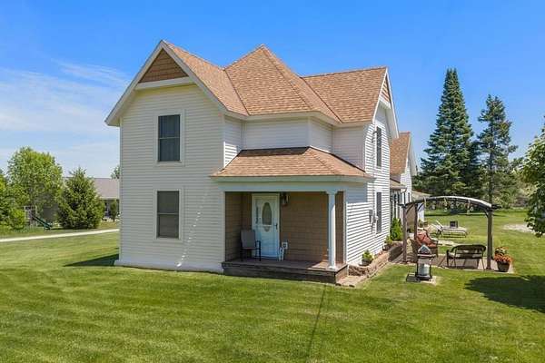 15.1 Acres of Recreational Land with Home for Sale in Petoskey, Michigan