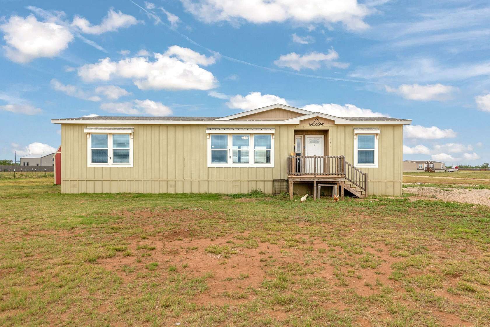 1.72 Acres of Land with Home for Sale in Hawley, Texas