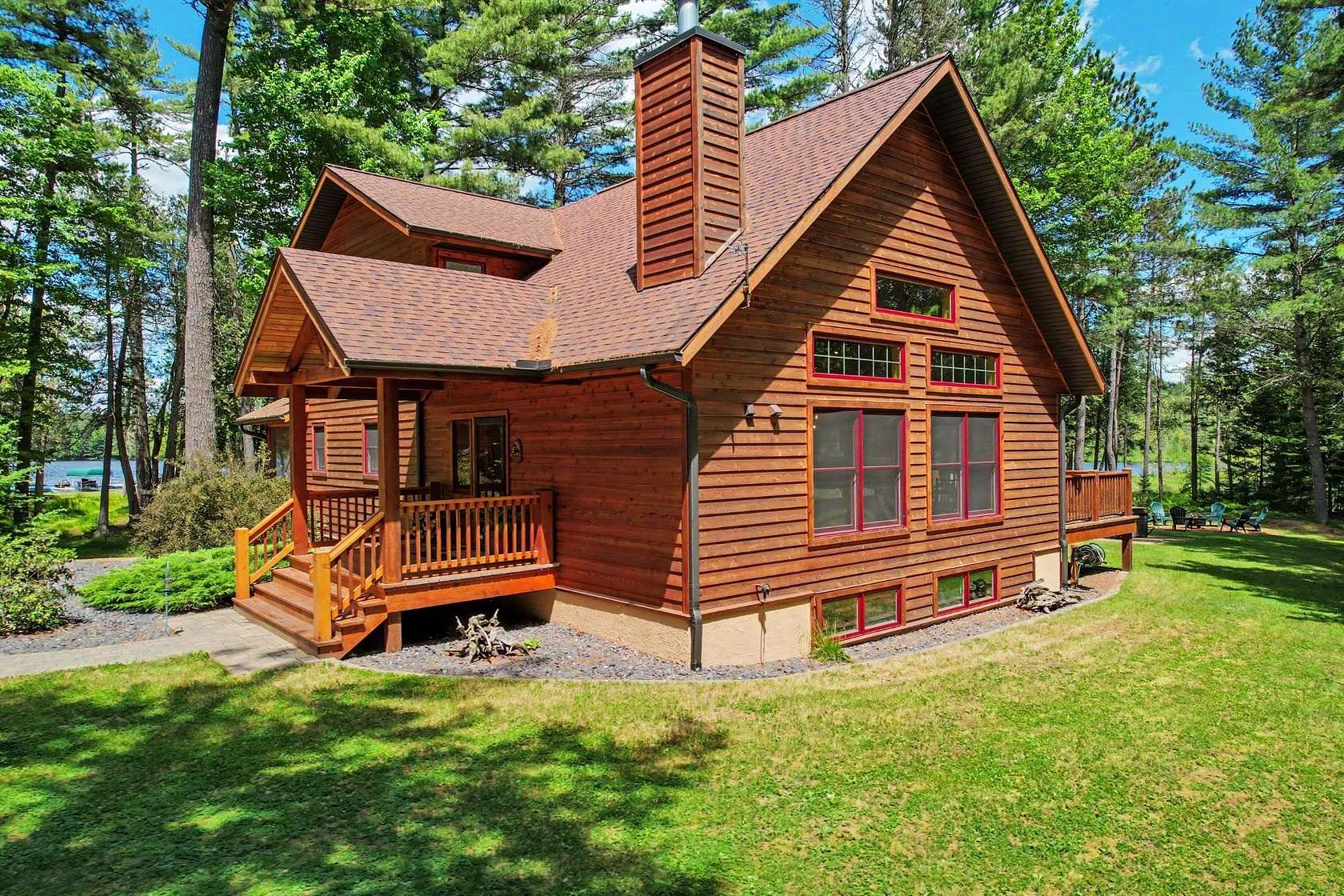 4.3 Acres of Land with Home for Sale in Three Lakes, Wisconsin