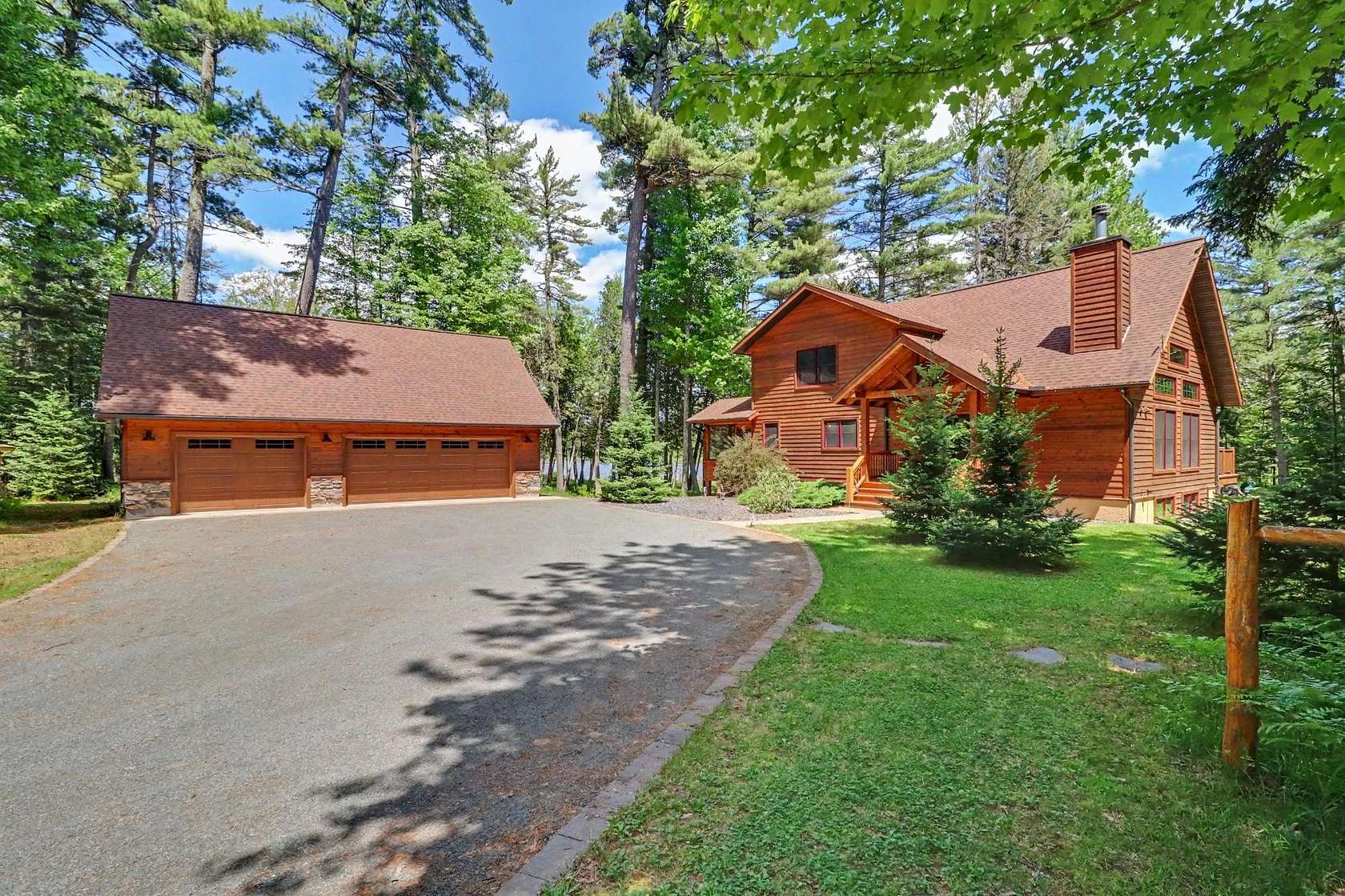 6.1 Acres of Land with Home for Sale in Three Lakes, Wisconsin