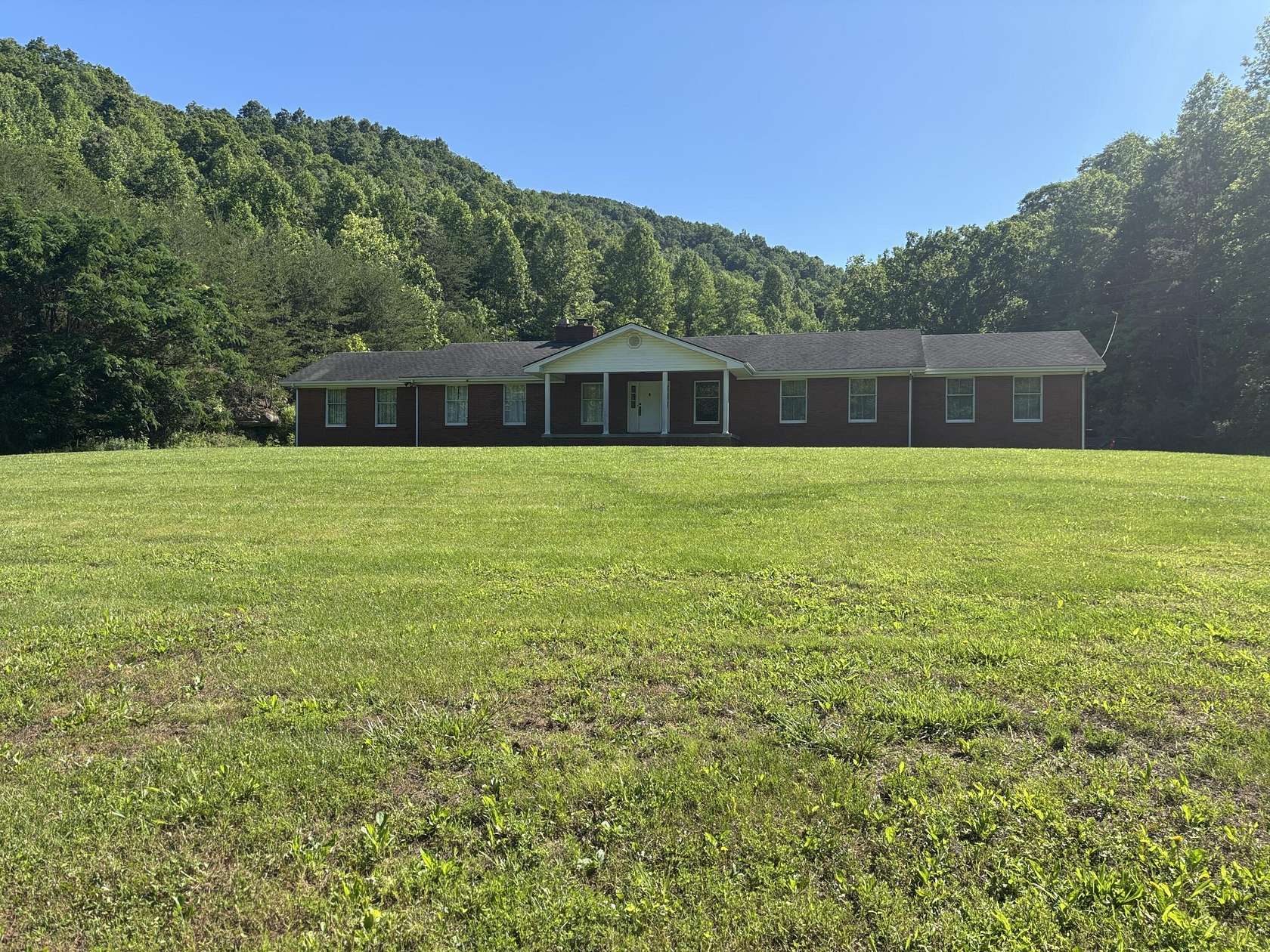44 Acres of Recreational Land with Home for Sale in Flat Lick, Kentucky