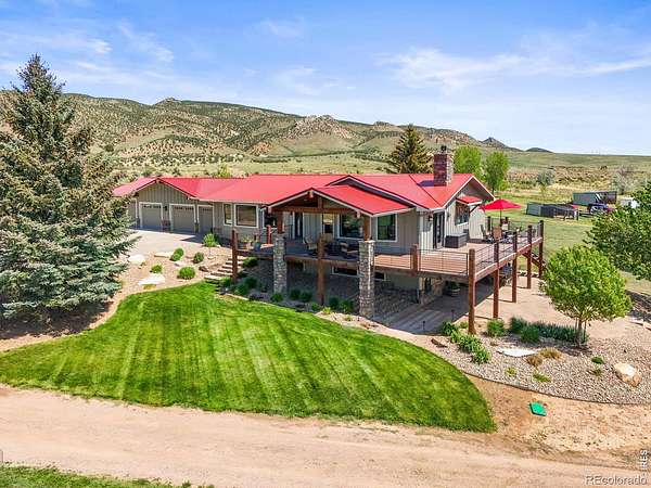 122 Acres of Land with Home for Sale in Wellington, Colorado
