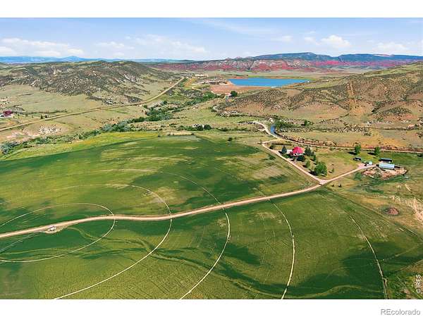 214 Acres of Land with Home for Sale in Wellington, Colorado