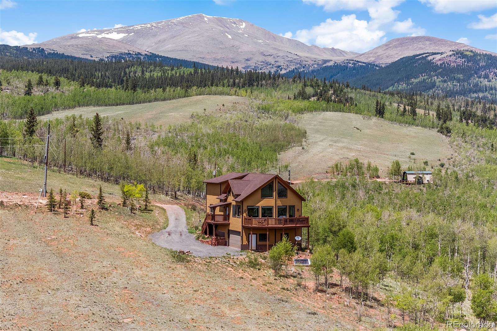 5 Acres of Land with Home for Sale in Fairplay, Colorado