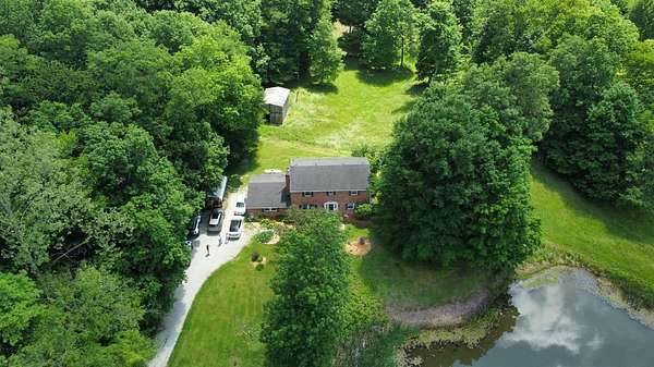 10.1 Acres of Land with Home for Sale in Sunman, Indiana