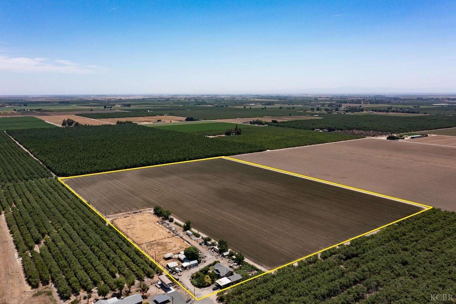 30.9 Acres of Agricultural Land with Home for Sale in Hanford, California