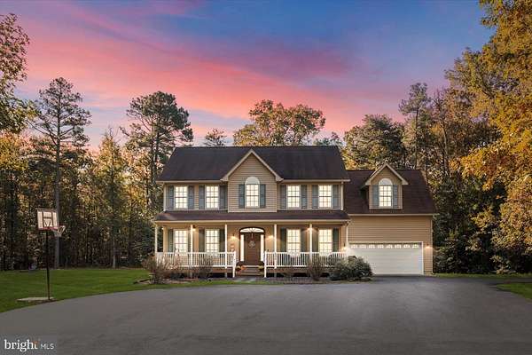 3.3 Acres of Land with Home for Sale in Ruther Glen, Virginia
