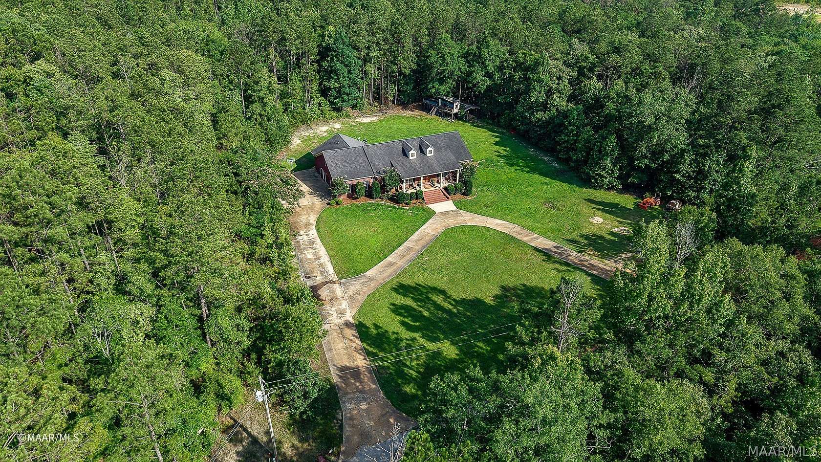 5.3 Acres of Land with Home for Sale in Thomasville, Alabama