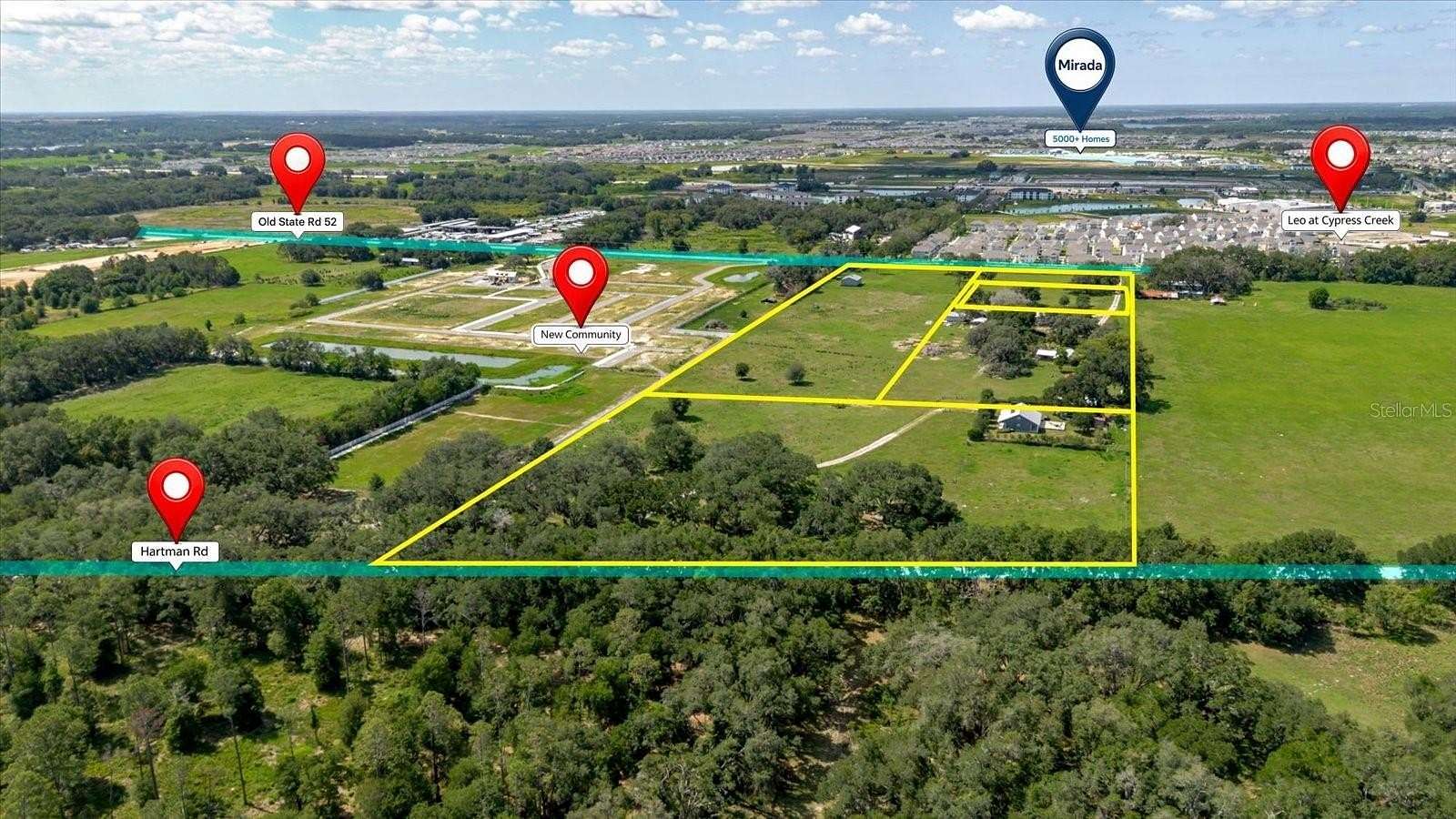 17.3 Acres of Mixed-Use Land for Sale in San Antonio, Florida