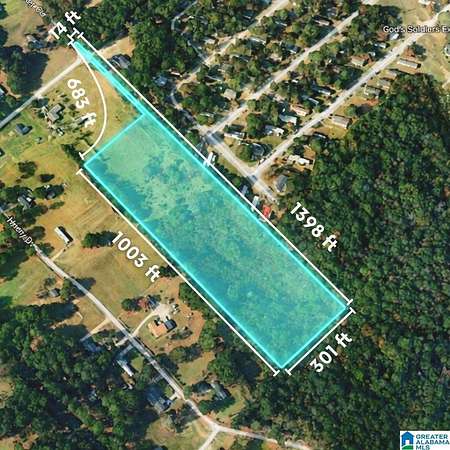 6.85 Acres of Residential Land for Sale in Montgomery, Alabama