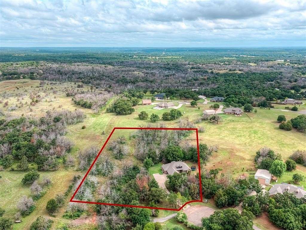3.14 Acres of Land with Home for Sale in Luther, Oklahoma
