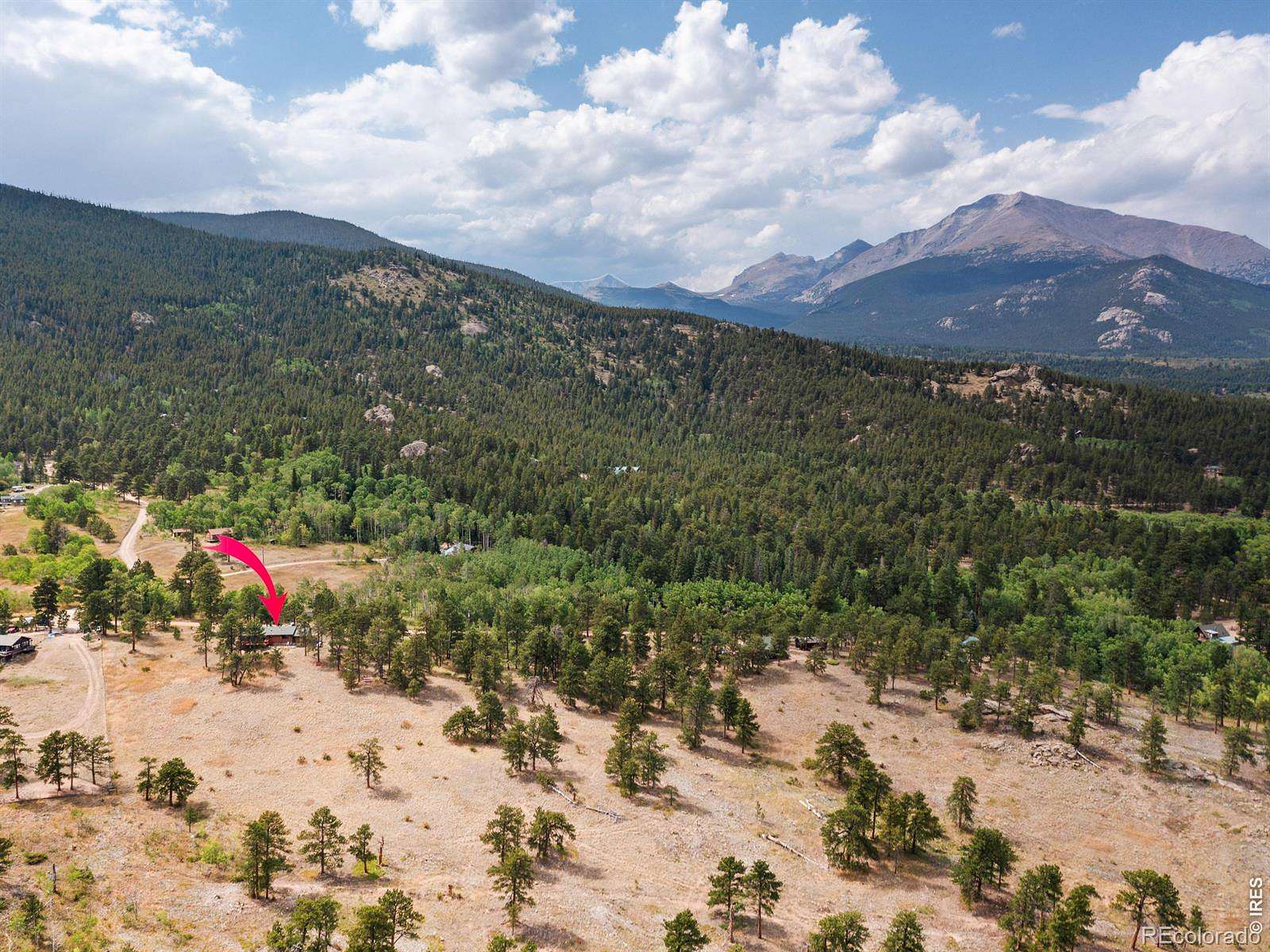 3.17 Acres of Land with Home for Sale in Allenspark, Colorado