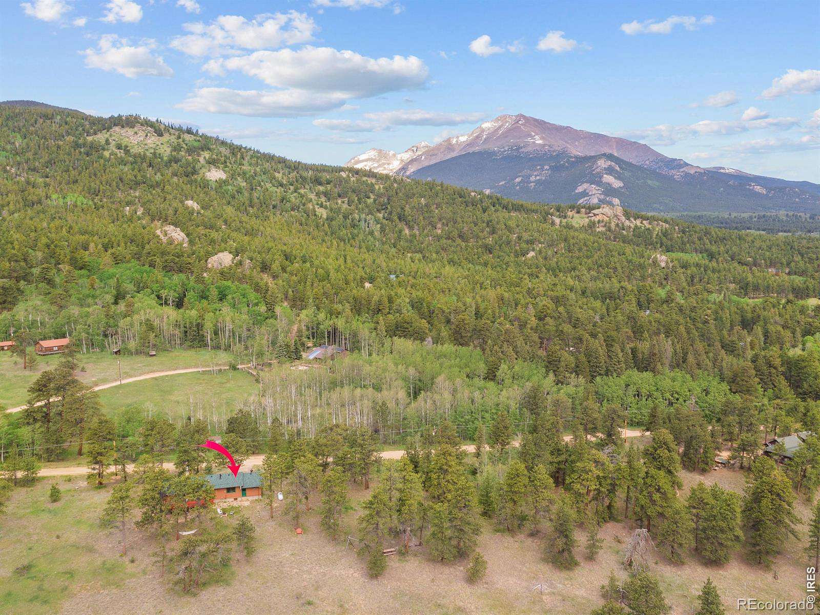 3.17 Acres of Land with Home for Sale in Allenspark, Colorado