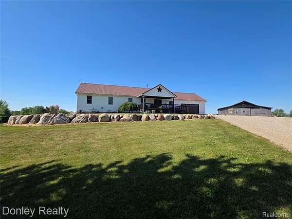 5.82 Acres of Land with Home for Sale in Marlette, Michigan