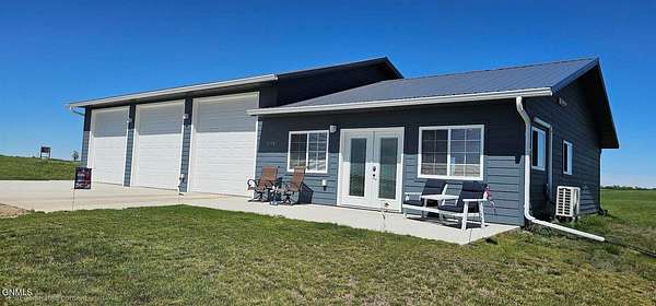 2 Acres of Land with Home for Sale in Medina, North Dakota