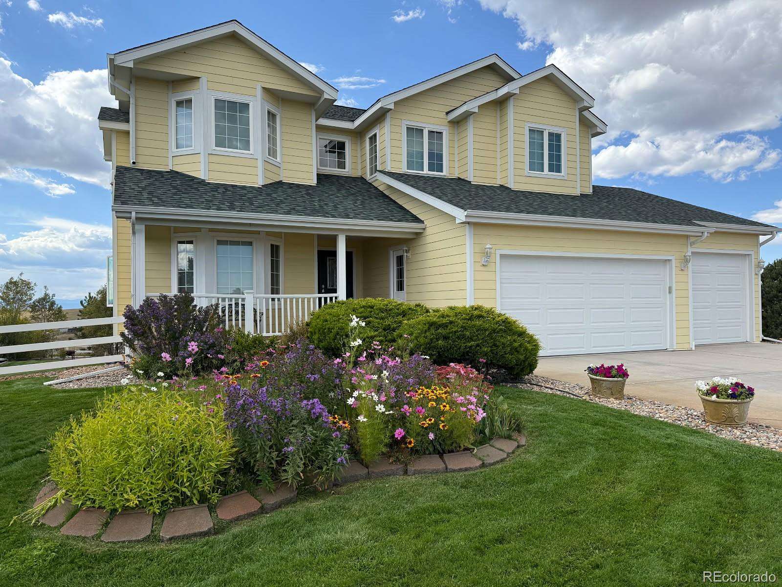 9.76 Acres of Land with Home for Sale in Elizabeth, Colorado